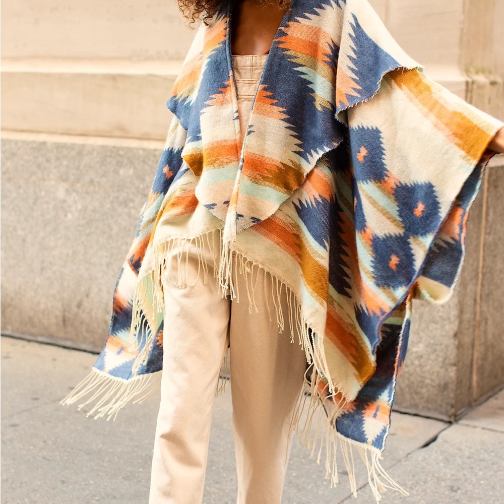 Free People Crossroads Poncho